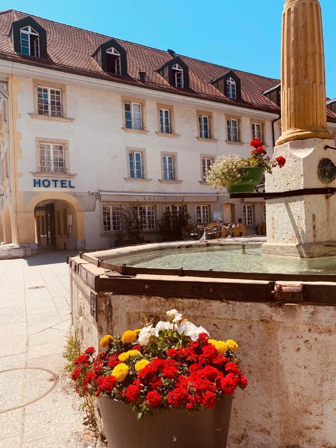 Swiss Hotel La Couronne Авоншес Екстериор снимка